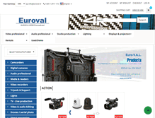 Tablet Screenshot of euroval.hr